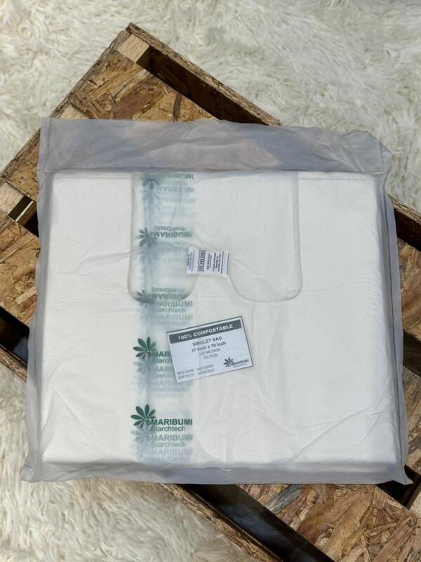 Compostable Singlet Bag XL - 17 x 19