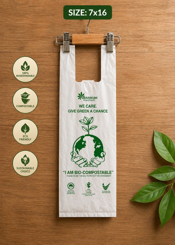 Compostable Singlet Bag XS - 7 x 16